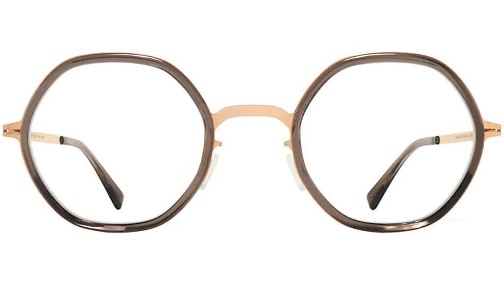 Occhiali da vista MYKITA ALYA Champagne gold clear ash