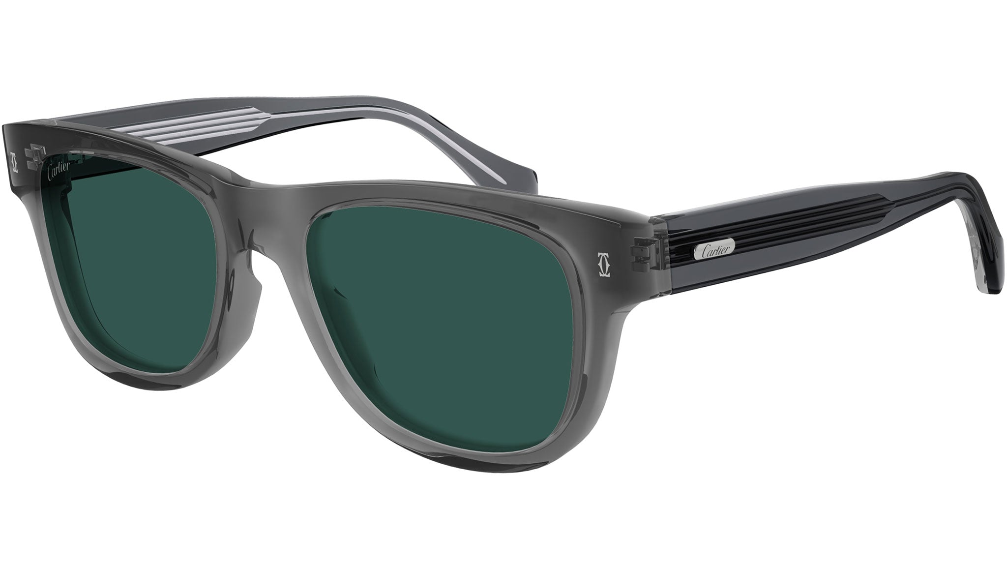 Occhiali da sole CARTIER CT0277S Transparent grey
