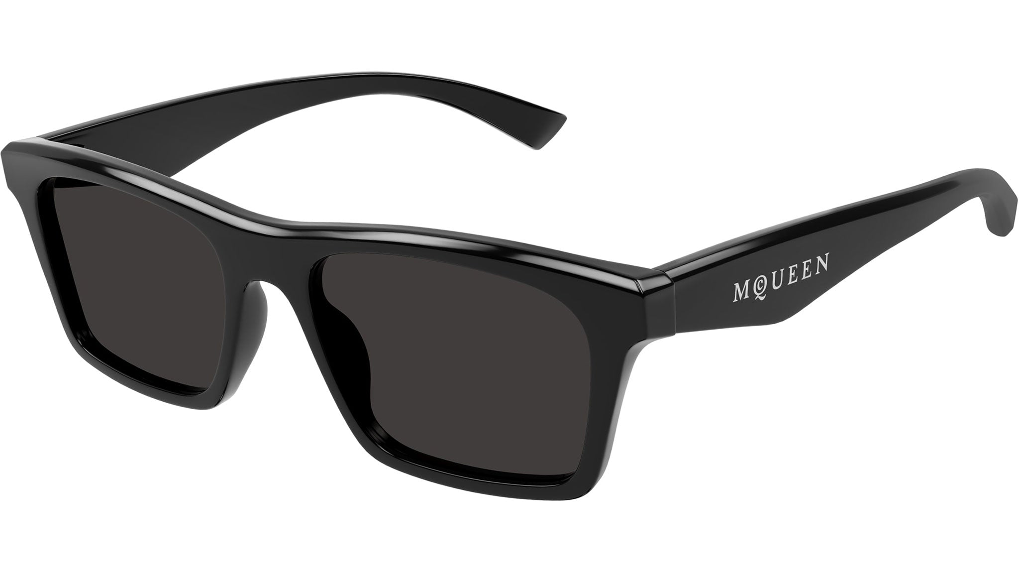 Occhiali da sole ALEXANDER MCQUEEN AM0472S Shiny solid black