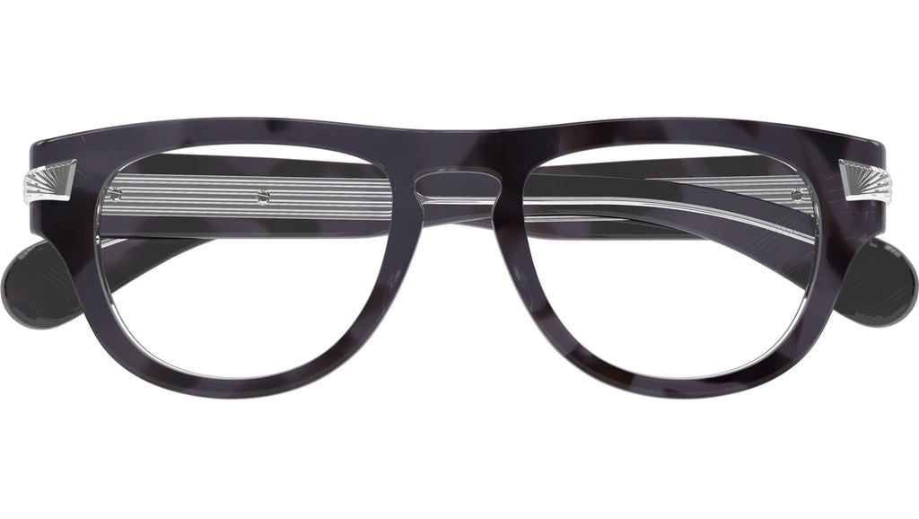 Occhiali da vista GUCCI GG1519O Shiny opal grey and black havana