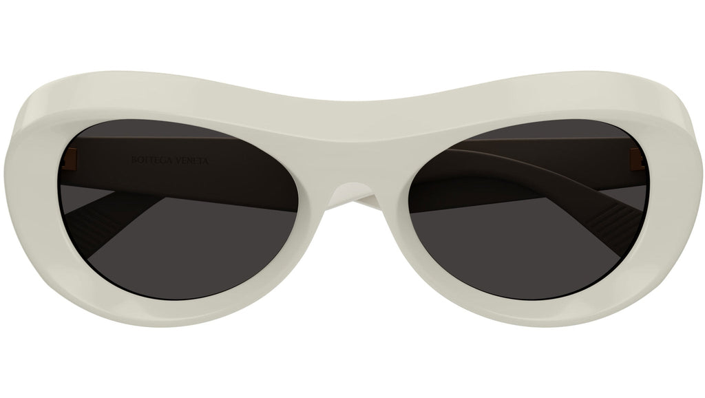 Occhiali da sole BOTTEGA VENETA BV1284S Shiny solid chalk white