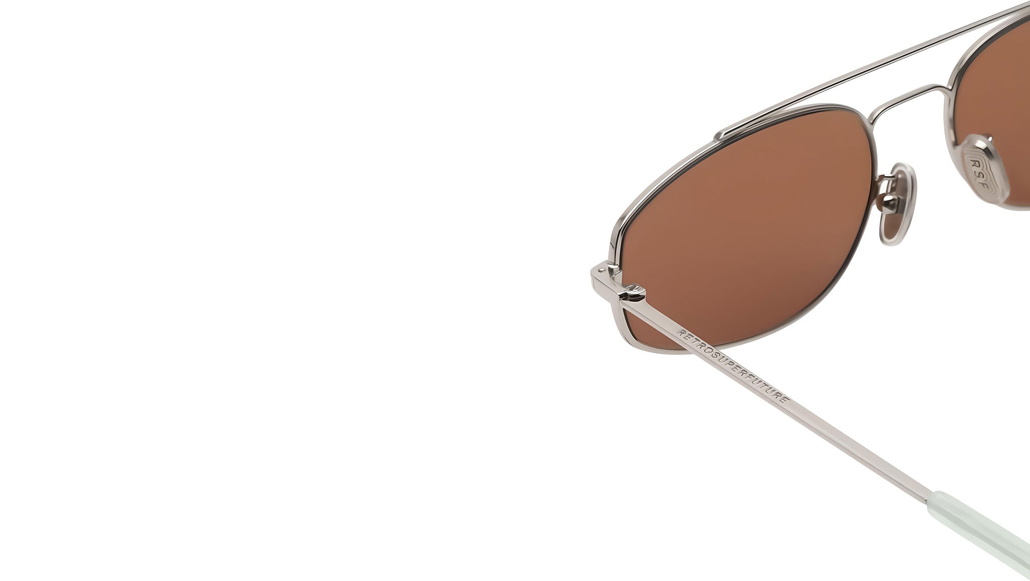 Occhiali RETROSUPERFUTURE Tema Silver galvanic