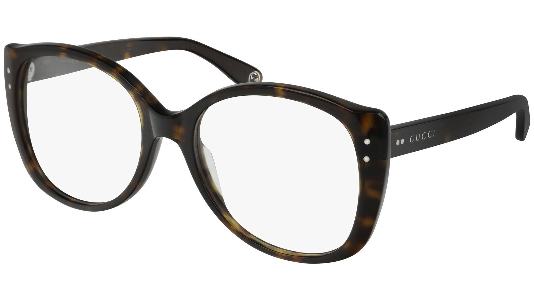 Occhiali GUCCI GG0474O Shiny dark havana