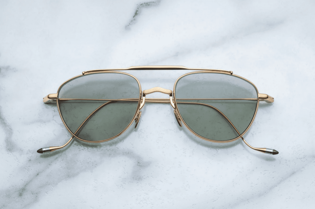 Occhiali sole Jacques Marie Mage Flynn JMMFY-40 Gold