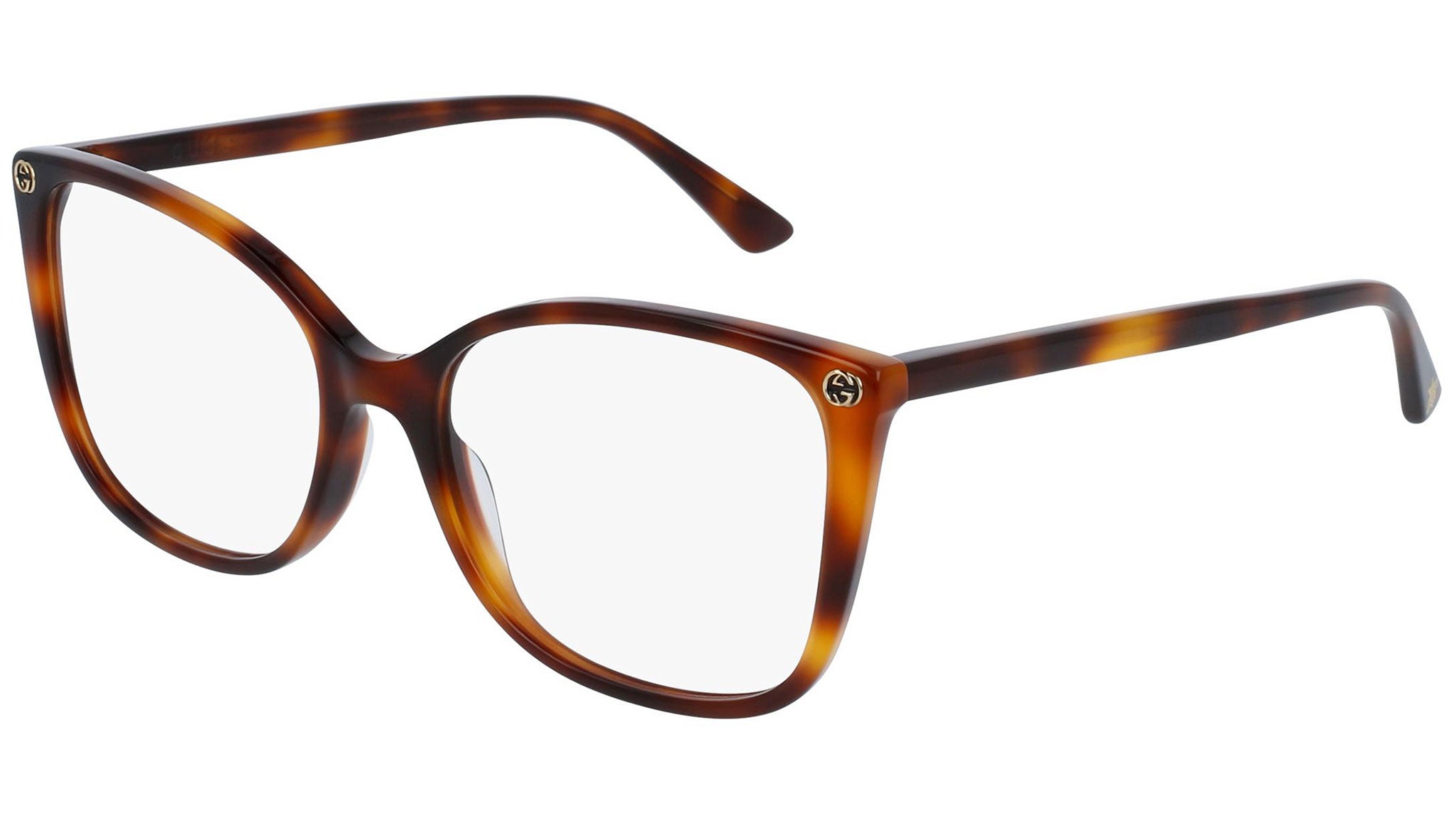 Occhiali da vista GUCCI GG0026O Shiny havana