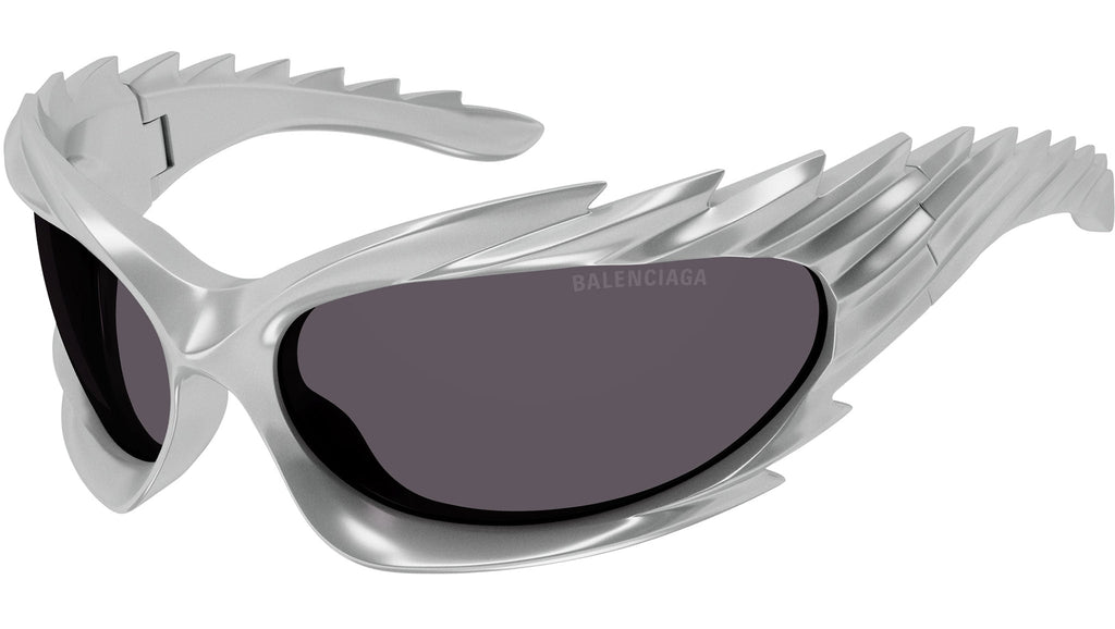 Occhiali da sole BALENCIAGA BB0255S Shiny metallic silver