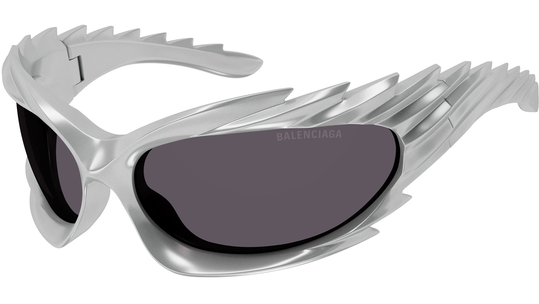 Occhiali da sole BALENCIAGA BB0255S Shiny metallic silver