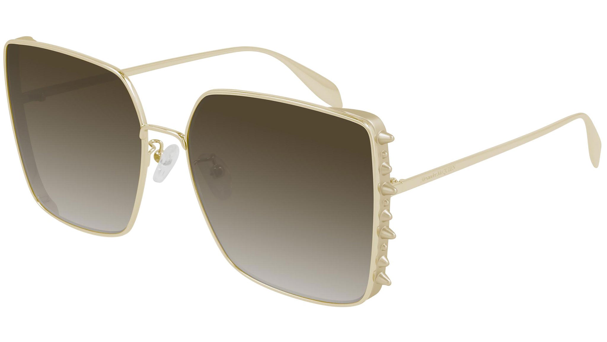 Occhiali da sole ALEXANDER MCQUEEN AM0309S Shiny light gold