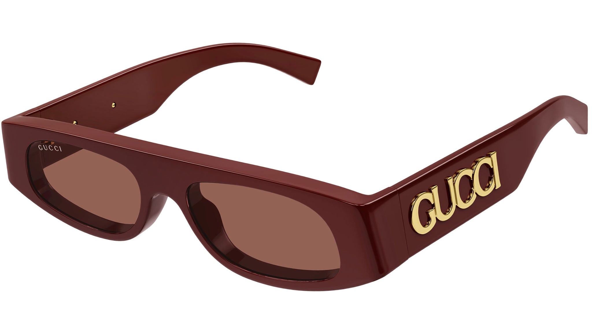 Occhiali da sole GUCCI GG1771S Shiny solid burgundy