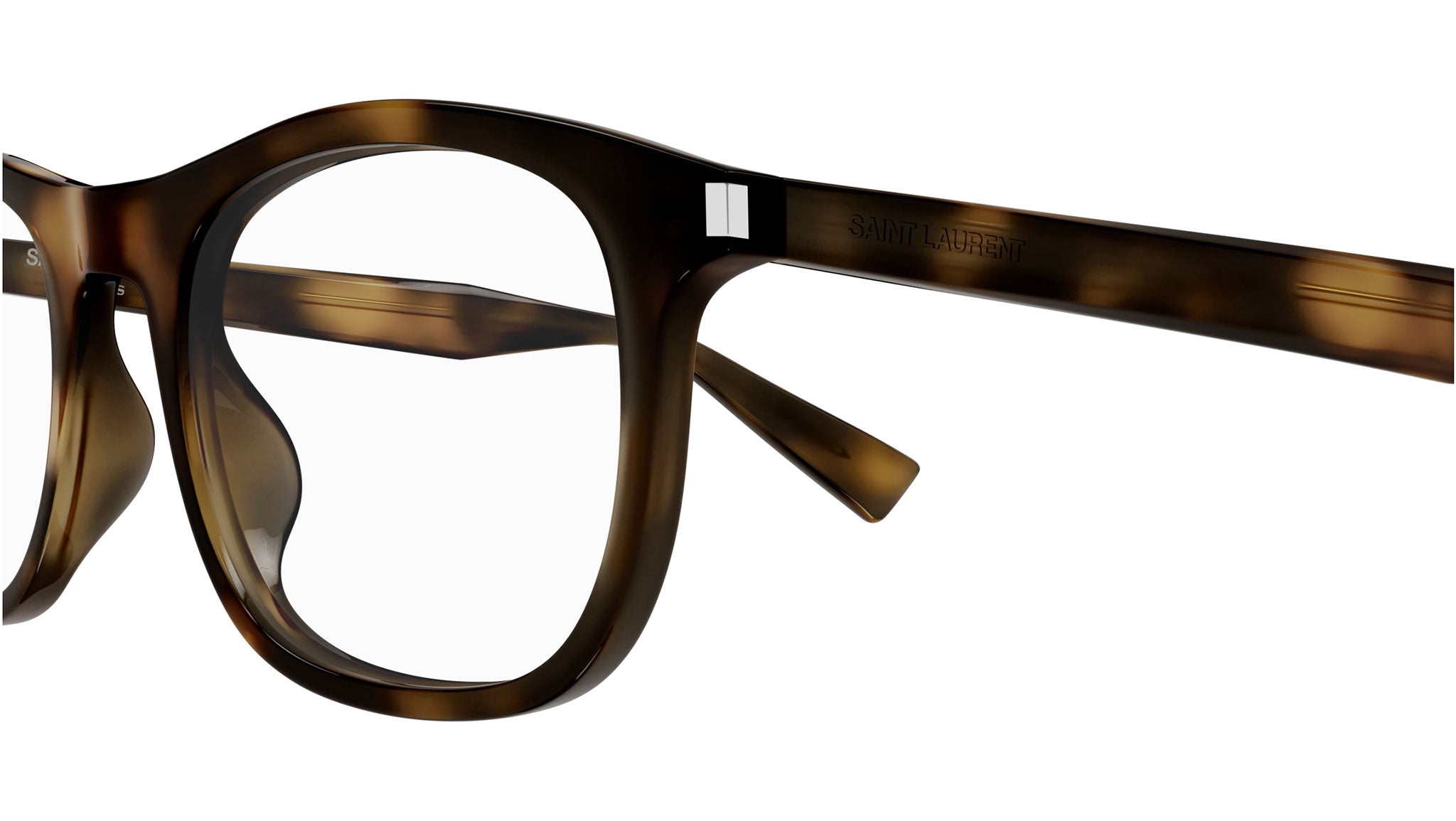 Occhiali da vista SAINT LAURENT SL811 Shiny medium havana