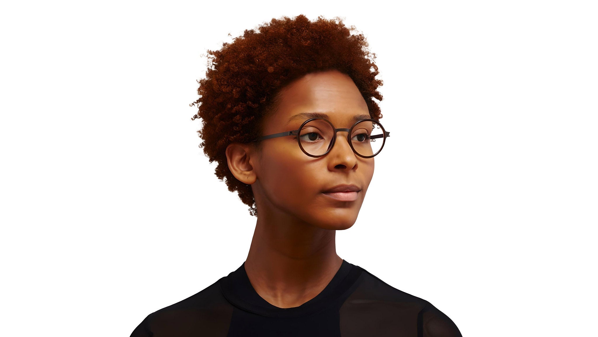 Occhiali da vista MYKITA DAYO Dark brown zanzibar