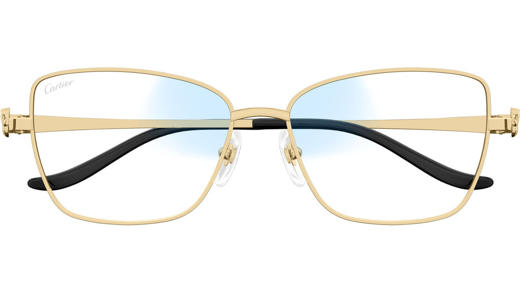 Occhiali da sole CARTIER CT0523S Smooth golden finish