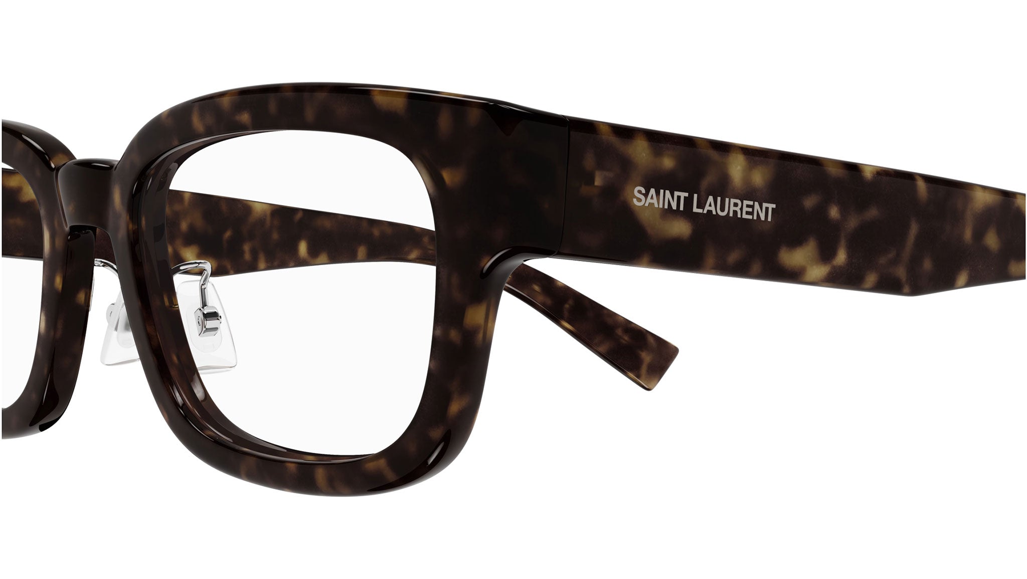 Occhiali da vista SAINT LAURENT SL784/J Shiny dark havana