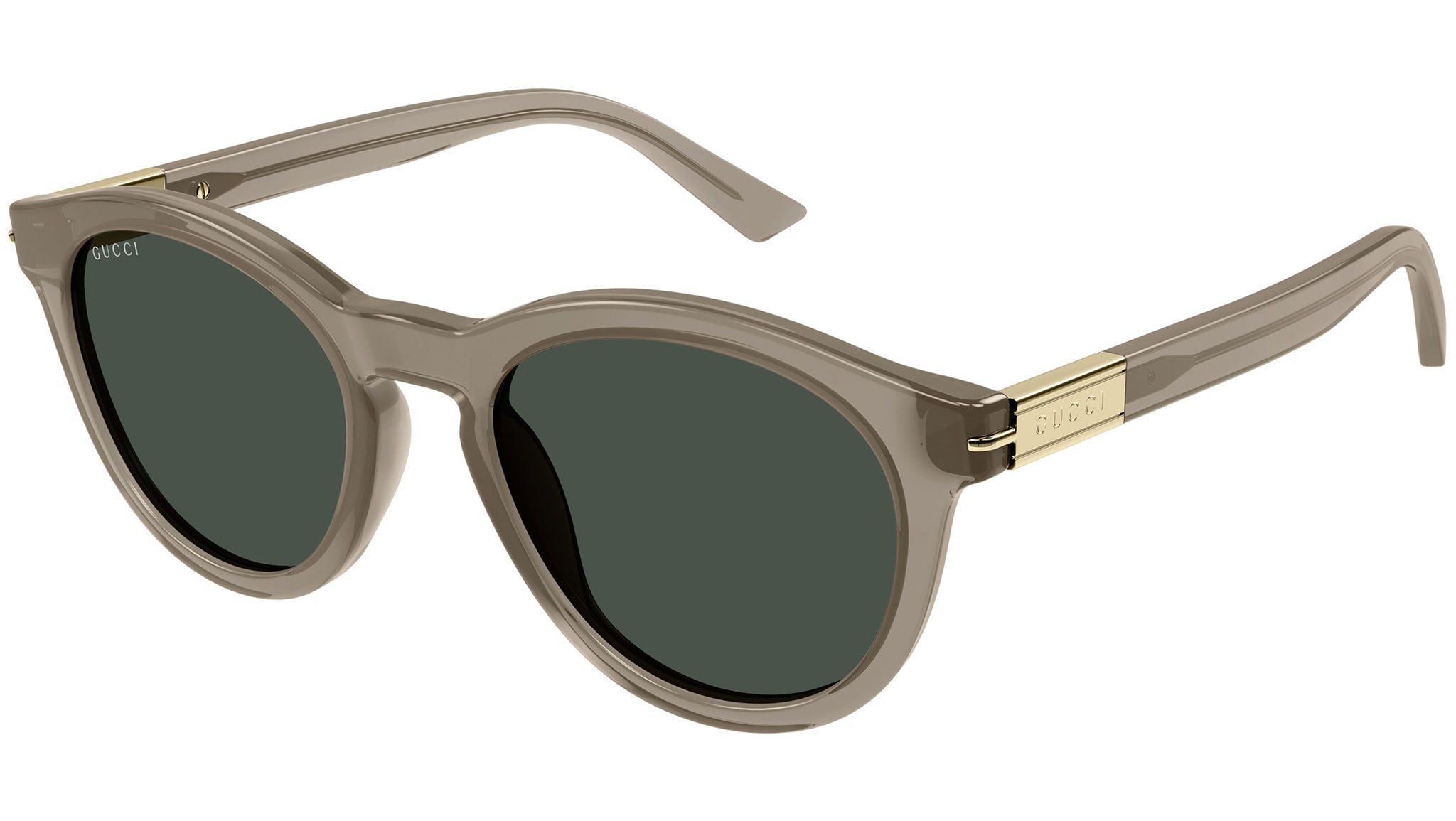 Occhiali da sole GUCCI GG1501S Shiny transparent brown