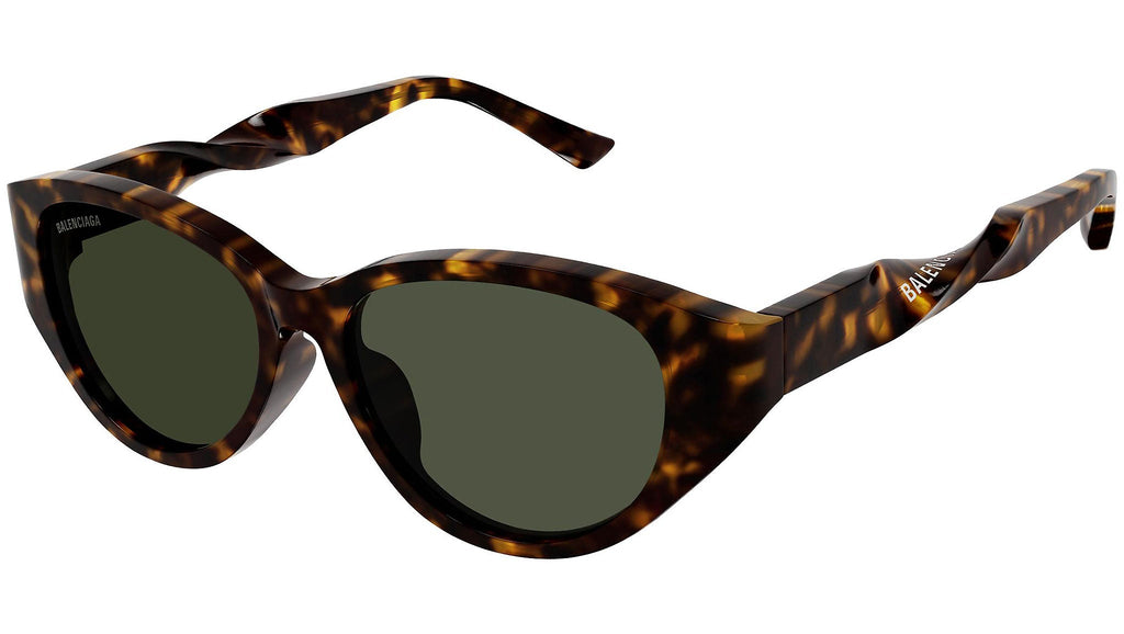 Occhiali da sole BALENCIAGA BB0209SA Shiny dark havana