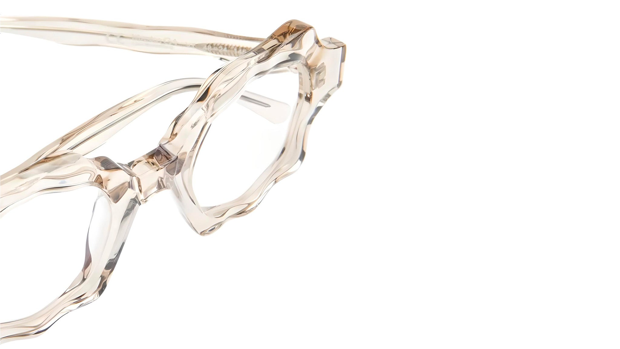 Occhiali da vista KUBORAUM G4 Crystal beige