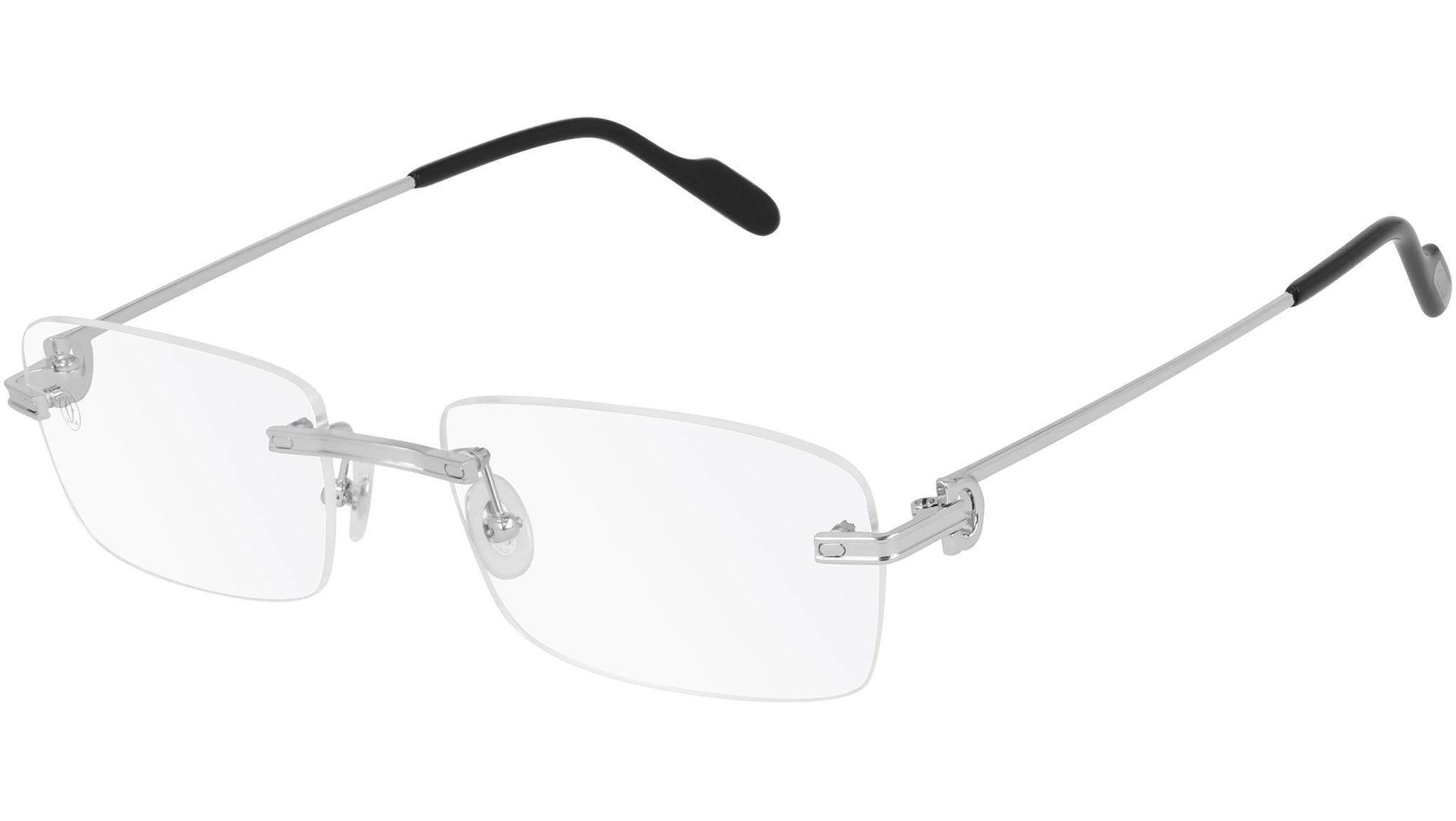 Occhiali da vista CARTIER CT0259O Smooth platinum