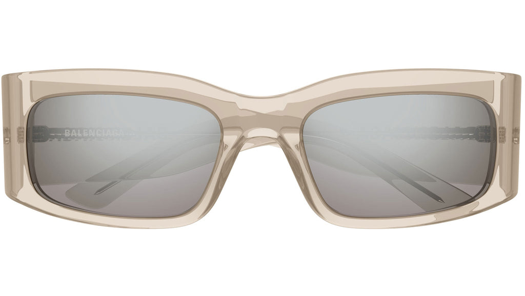 Occhiali da sole BALENCIAGA BB0328S Shiny transparent almond hd