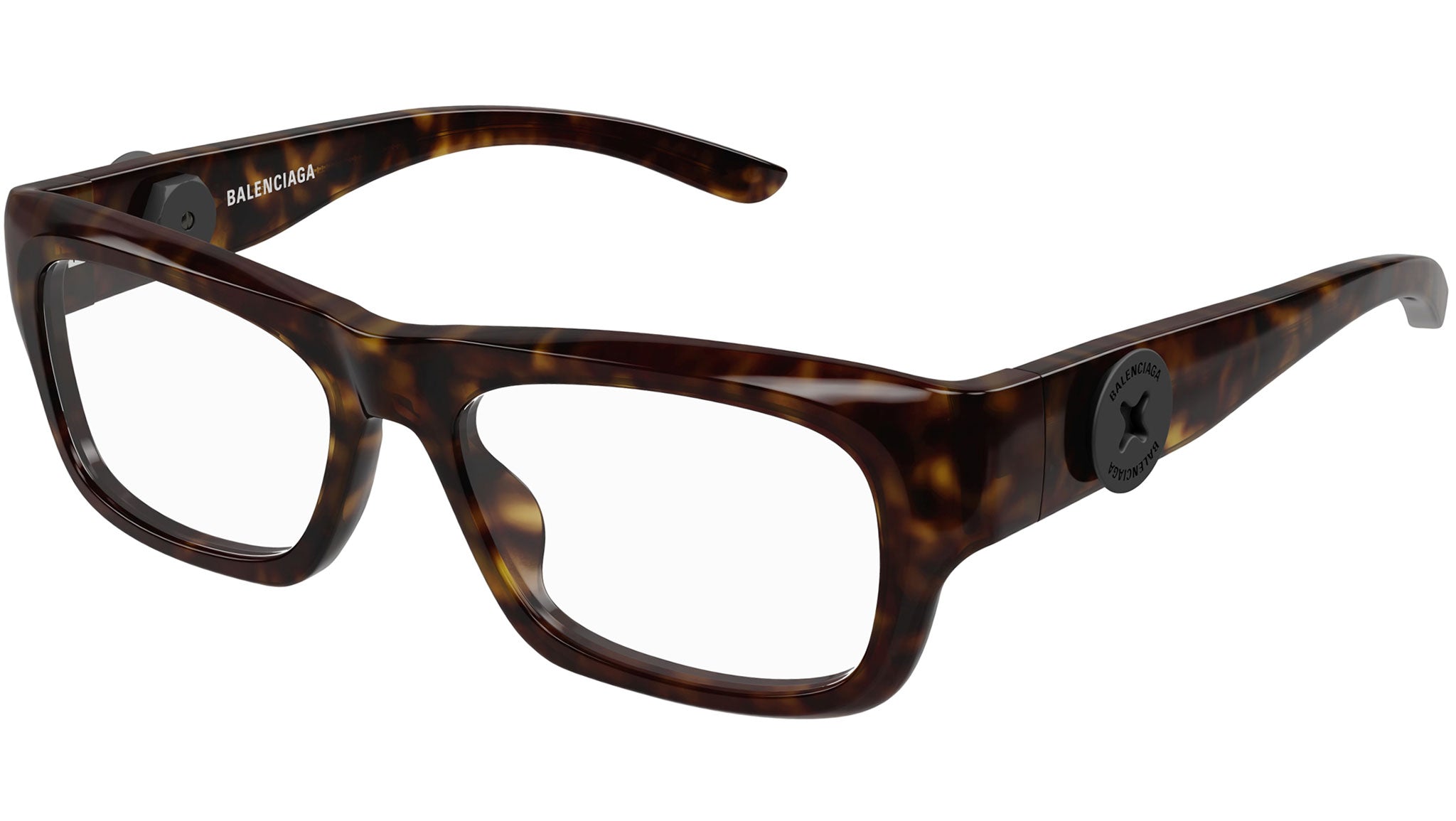 Occhiali da vista BALENCIAGA BB0410O Shiny dark havana