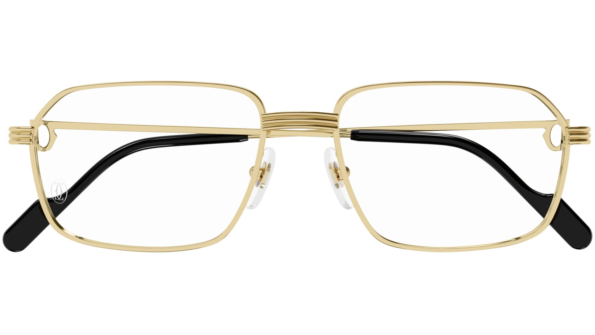 Occhiali da vista CARTIER CT0445O Smooth golden finish