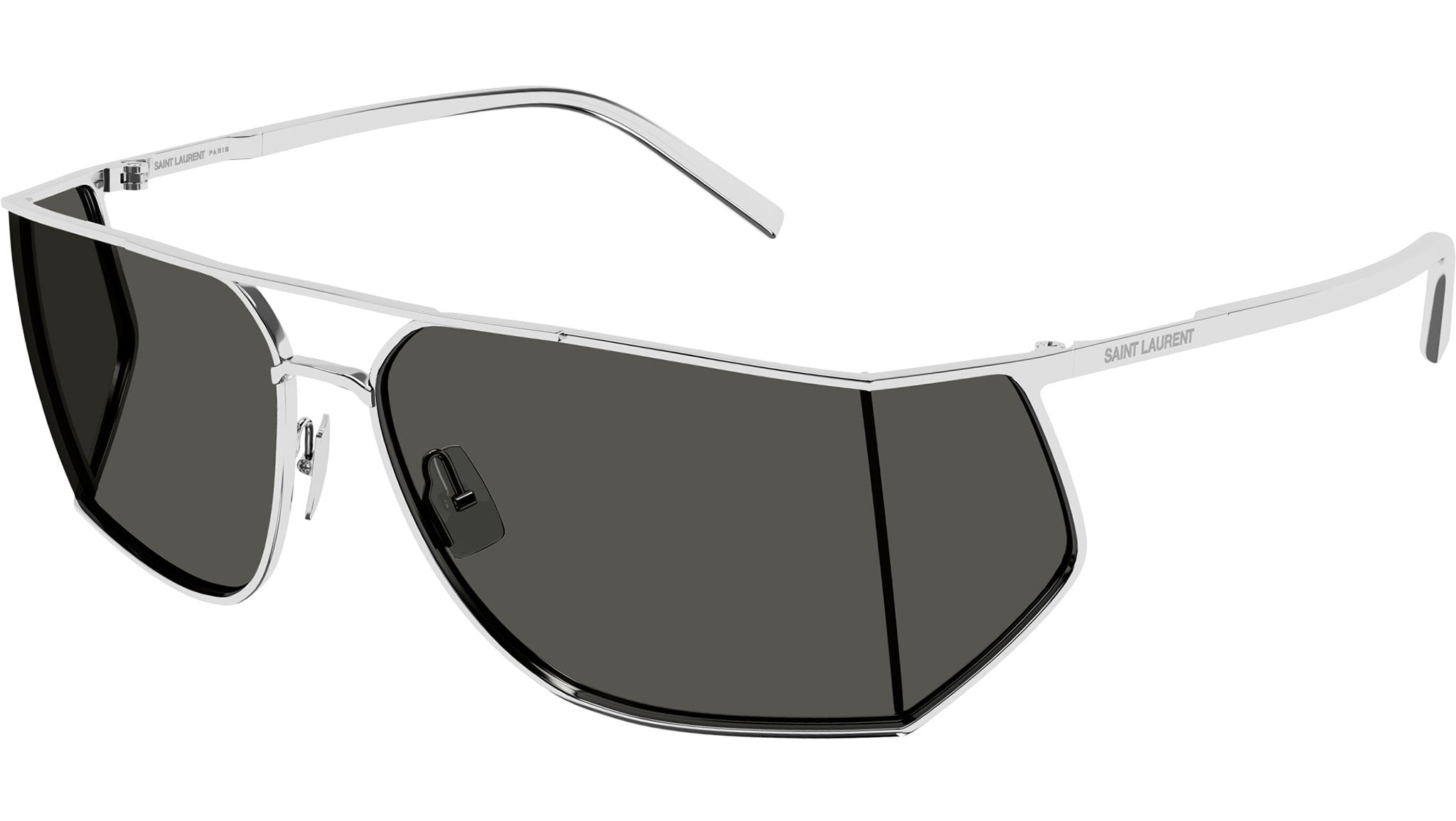 Occhiali da sole SAINT LAURENT SL750 Shiny silver