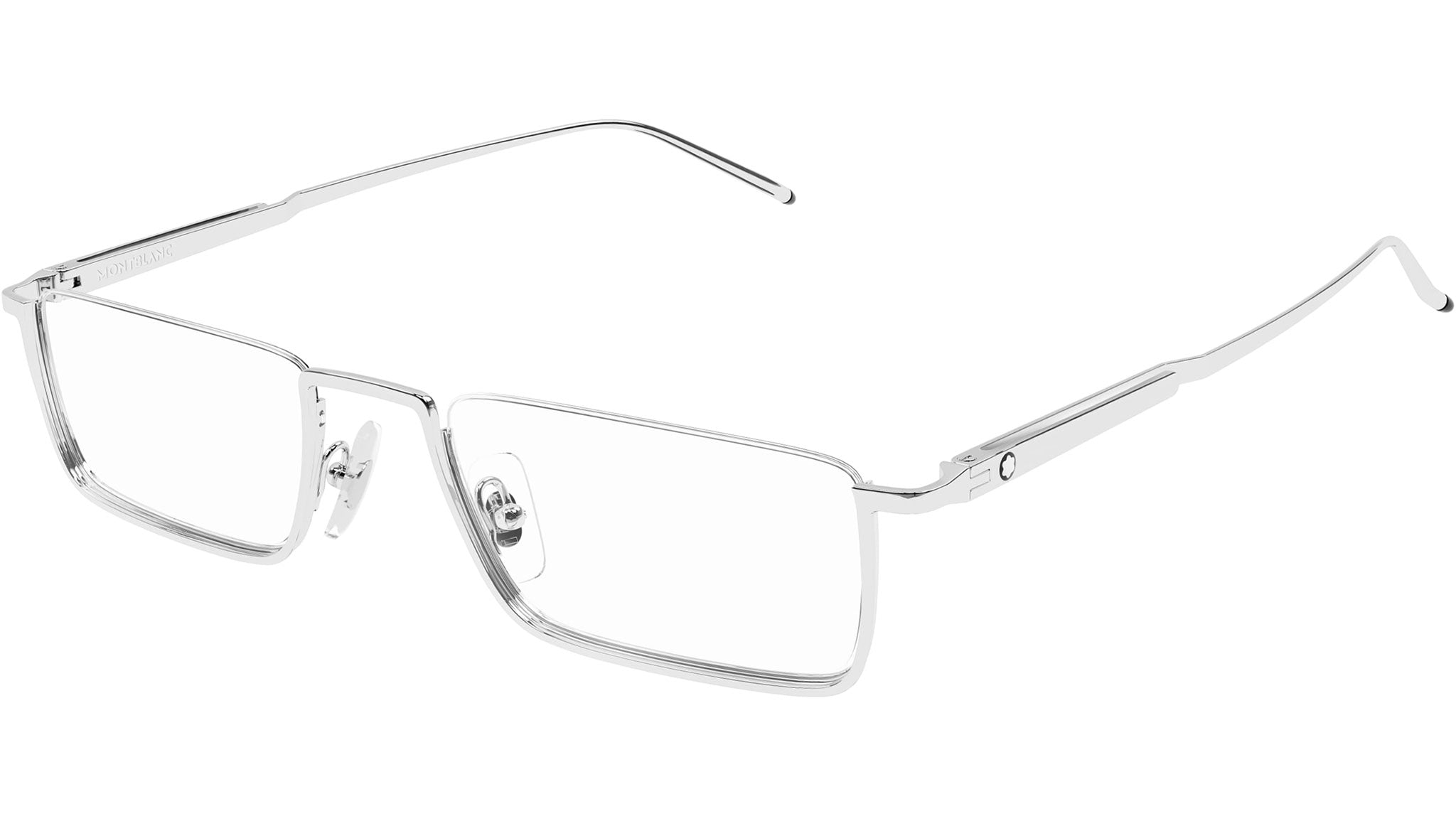 Occhiali da vista MONTBLANC MB0370O Shiny silver