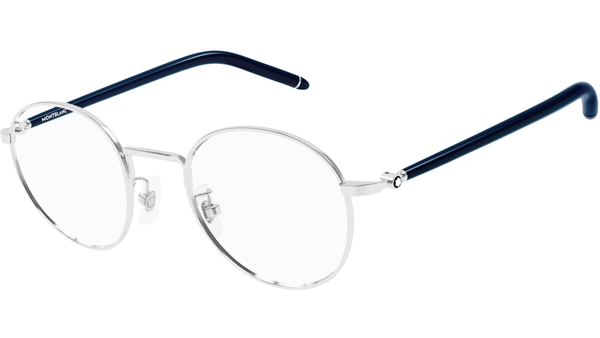 Occhiali da vista MONTBLANC MB0273O Shiny silver