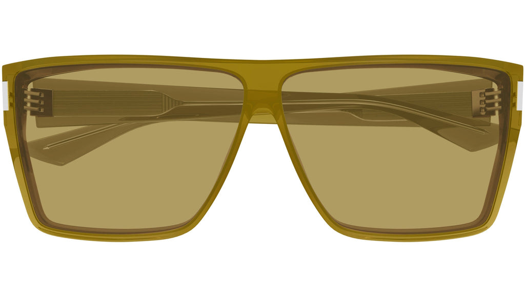 Occhiali da sole SAINT LAURENT SL756 Shiny transparent ocra