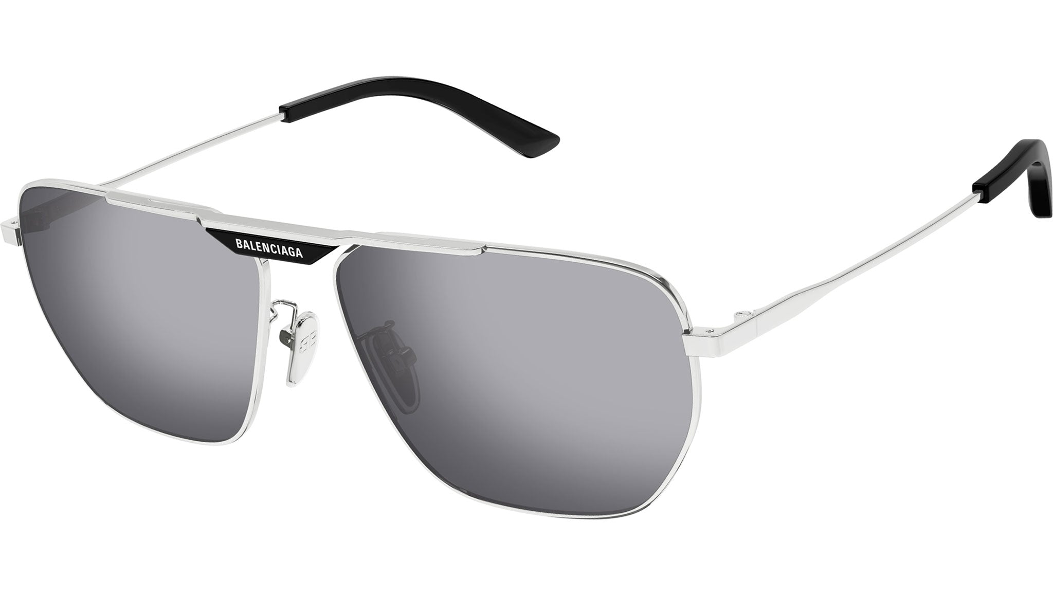 Occhiali da sole BALENCIAGA BB0298SA Shiny silver