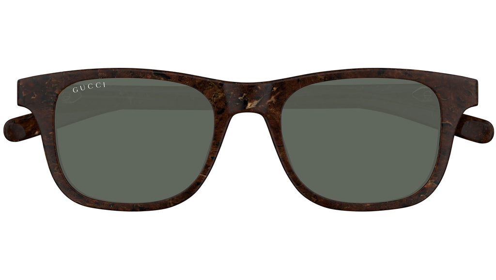 Occhiali da sole GUCCI GG1671S Shiny dark brown radica