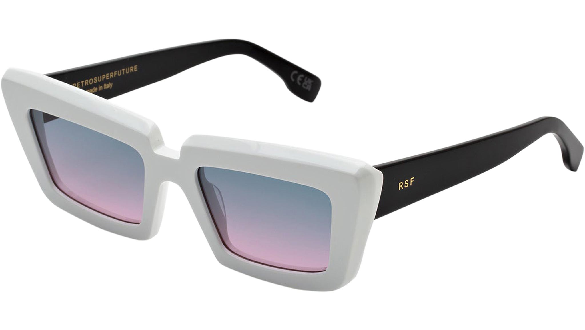Occhiali RETROSUPERFUTURE Coccodrillo White