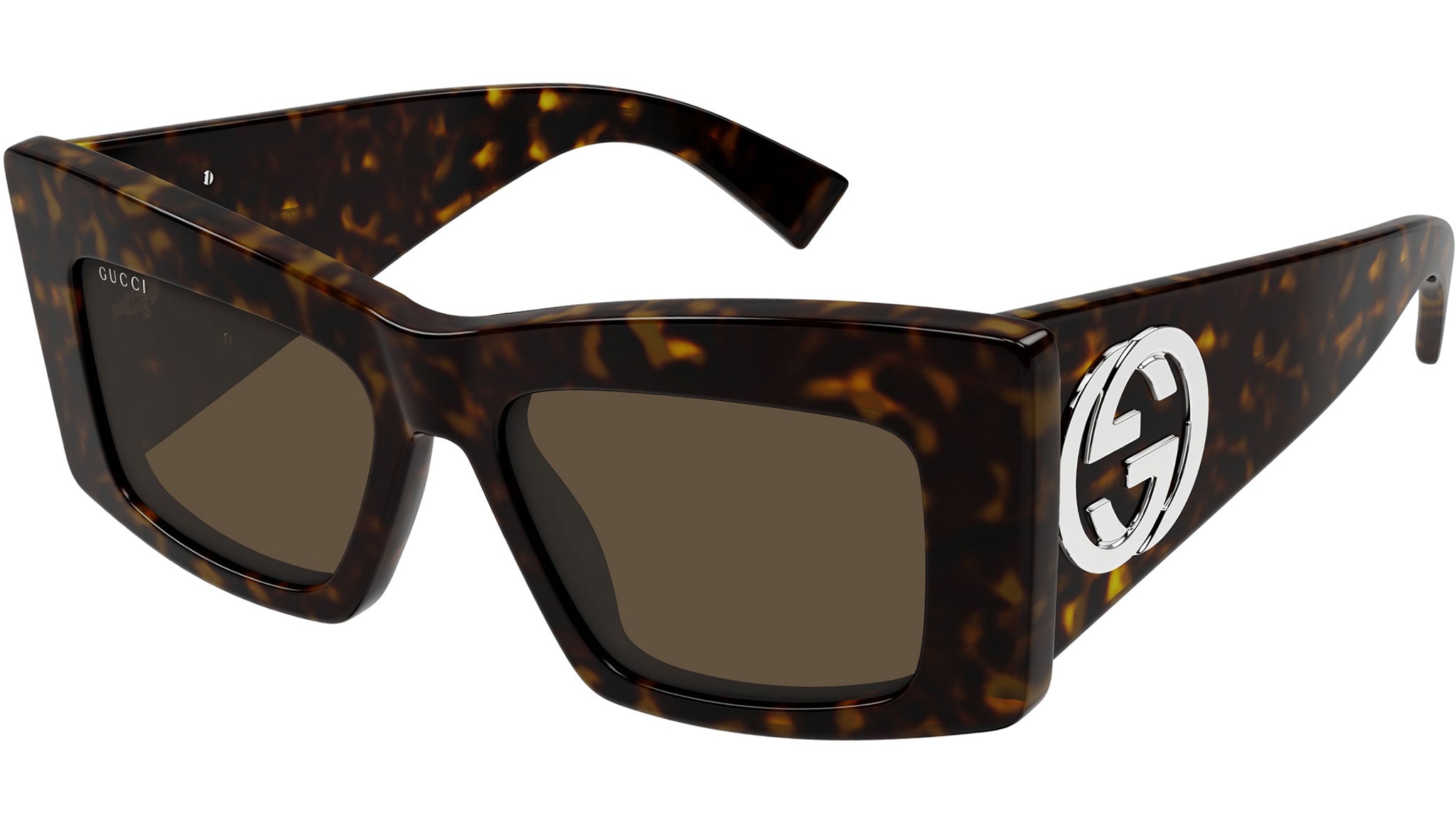 Occhiali da sole GUCCI GG1842S Shiny dark havana