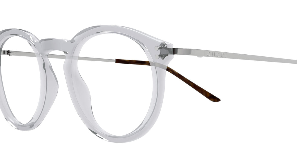 Occhiali da vista GUCCI GG1710O Shiny transparent cloudy grey