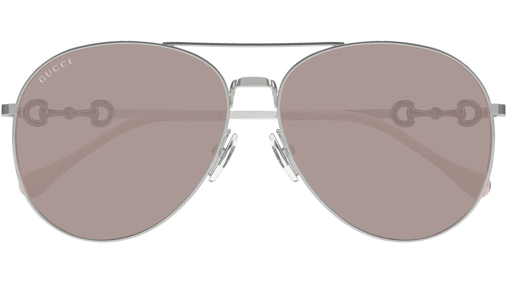 Occhiali da sole GUCCI GG1698S Shiny silver