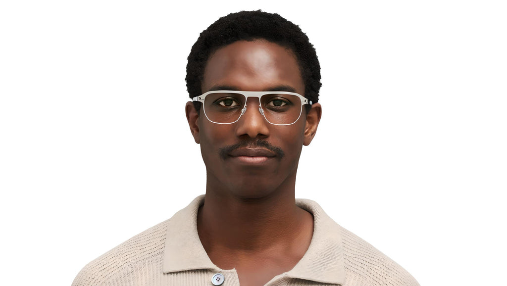Occhiali da vista MYKITA LORENZO Shiny silver