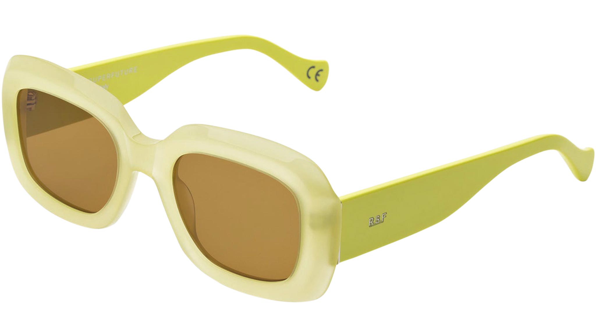 Occhiali RETROSUPERFUTURE Virgo Tone on tone yellow opaline