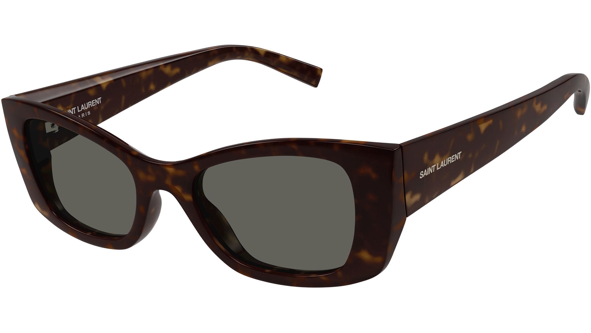 Occhiali da sole SAINT LAURENT SL593 Shiny dark havana