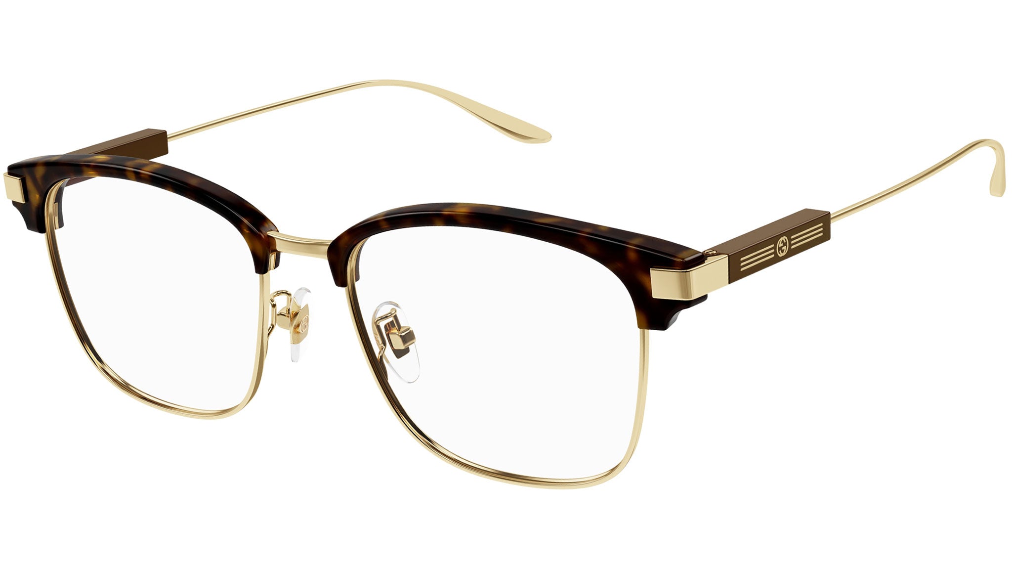 Occhiali da vista GUCCI GG1439OK Shiny dark havana