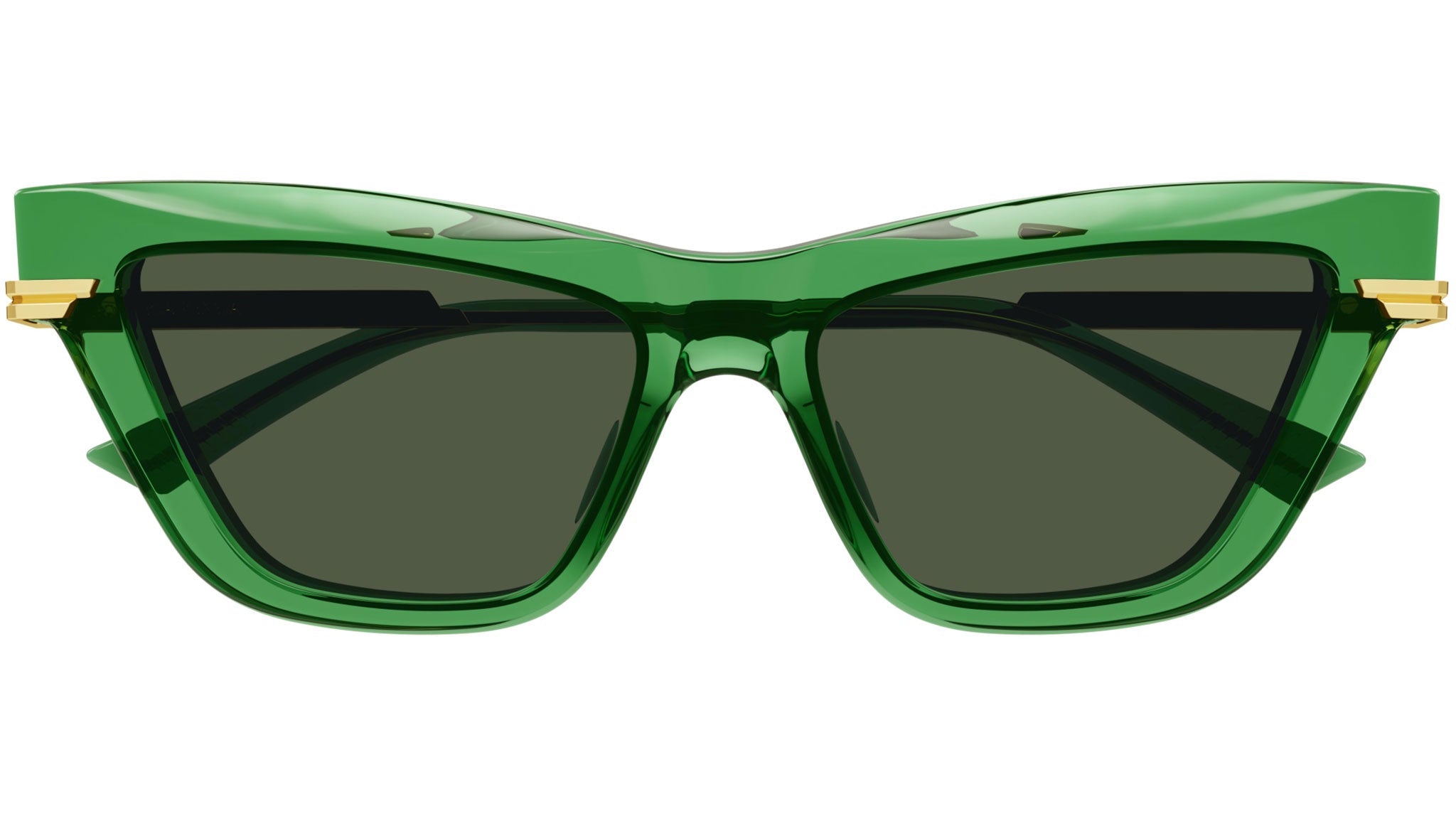 Occhiali da sole BOTTEGA VENETA BV1241S Shiny transparent green