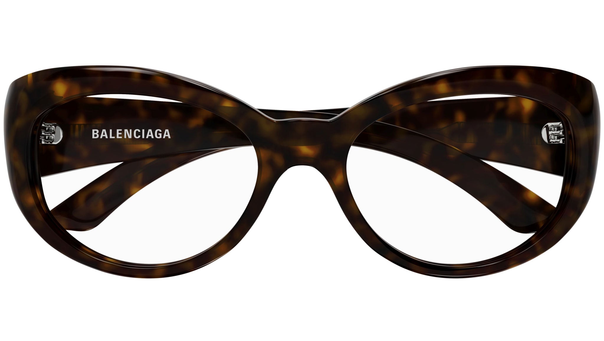 Occhiali da vista BALENCIAGA BB0268O Shiny dark havana