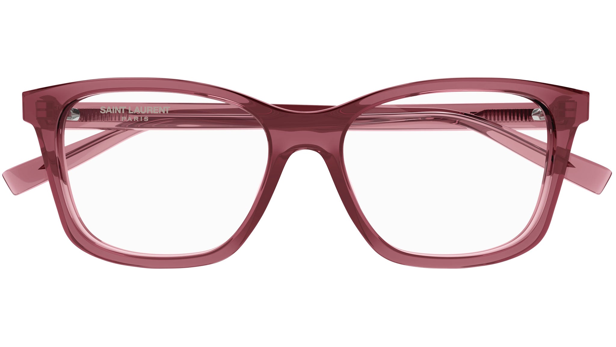 Occhiali da vista SAINT LAURENT SL482 Shiny transparent antique rose