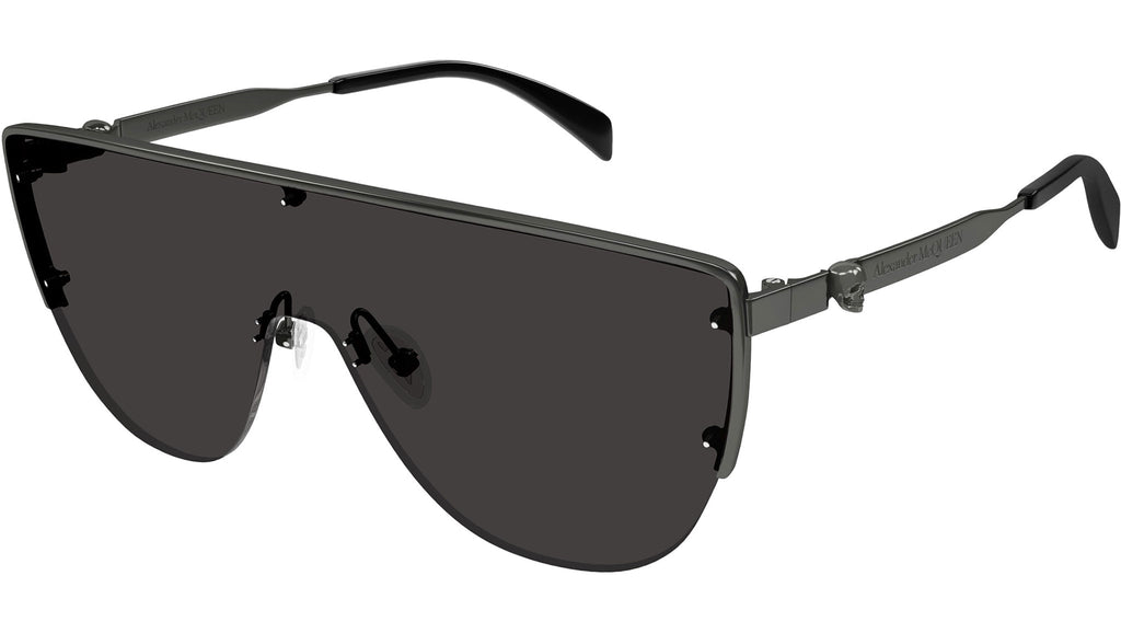 Occhiali da sole ALEXANDER MCQUEEN AM0457S Shiny dark ruthenium