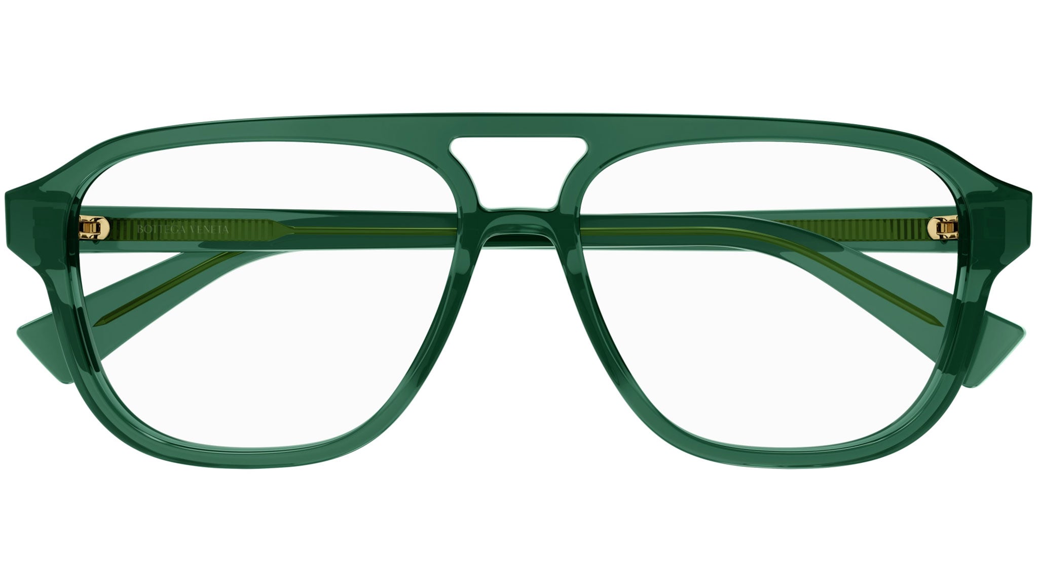 Occhiali da vista BOTTEGA VENETA BV1294O Shiny transparent bottle green