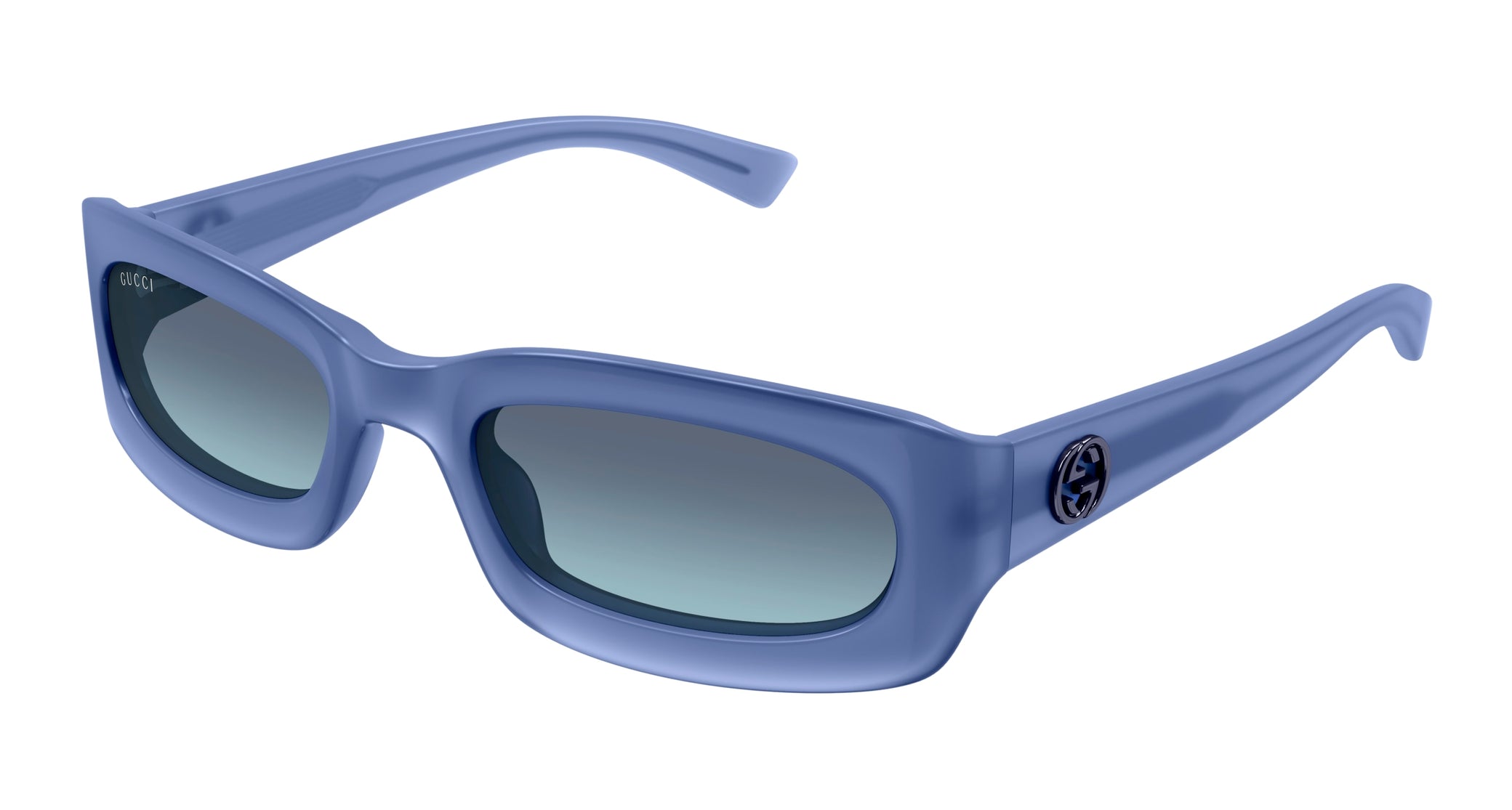 Occhiali da sole GUCCI GG1786S Matte milky electric blue