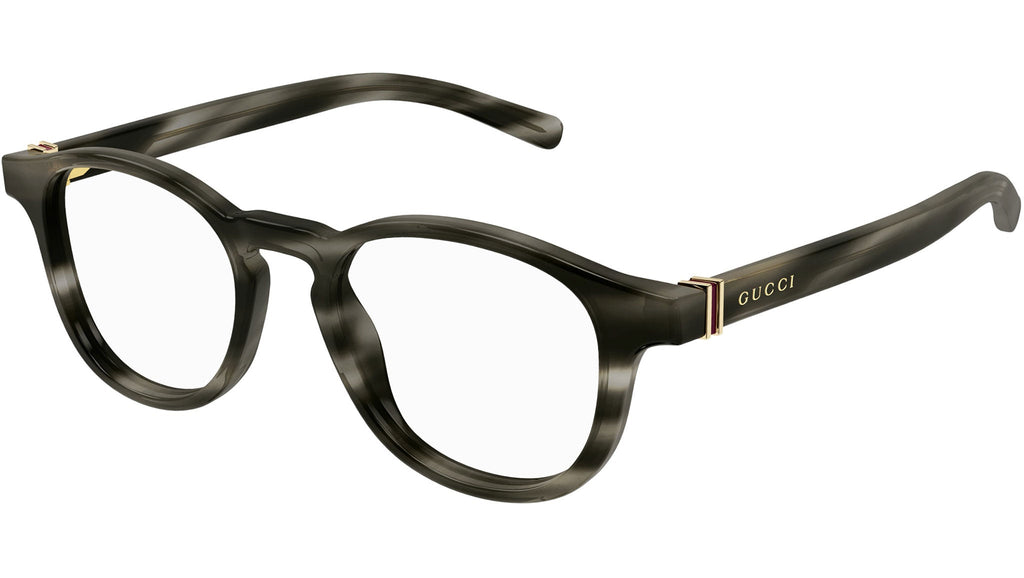 Occhiali da vista GUCCI GG1510O Shiny striated gray havana