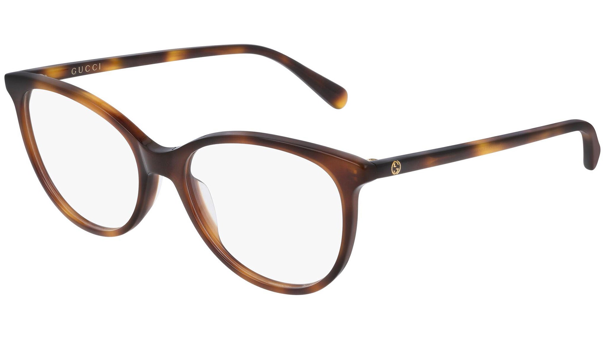 Occhiali da vista GUCCI Shiny medium havana