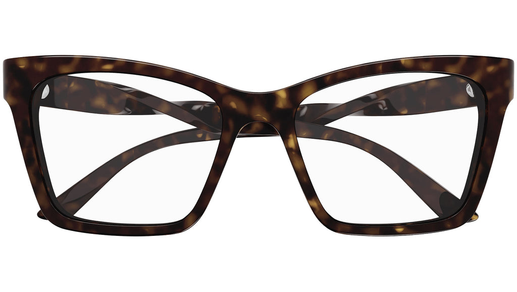 Occhiali da vista BALENCIAGA BB0210O Shiny dark havana