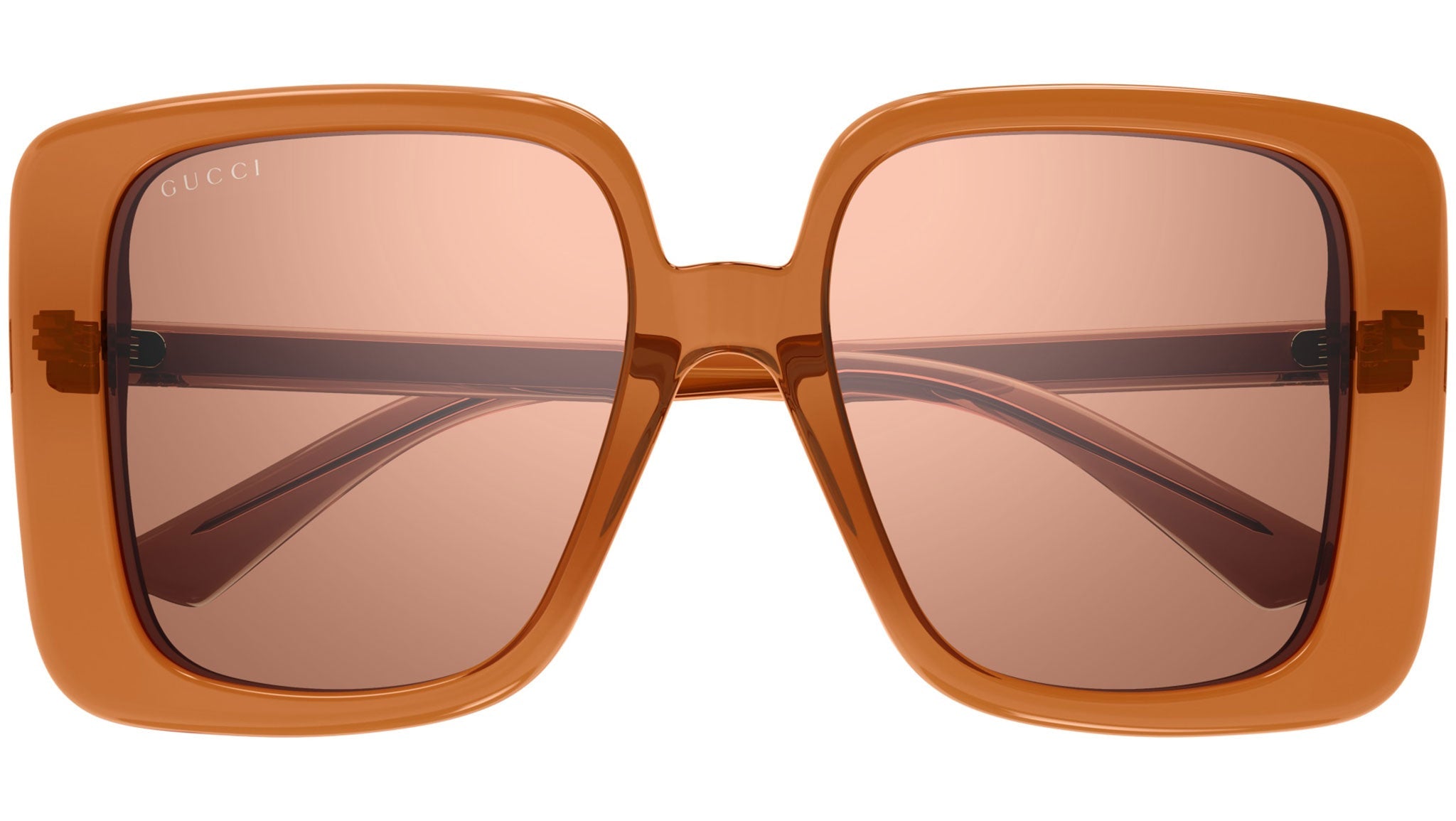 Occhiali da sole GUCCI GG1314S Shiny transparent rust