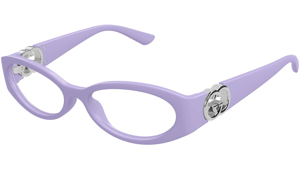 Occhiali da vista GUCCI GG1693O Shiny solid lilac
