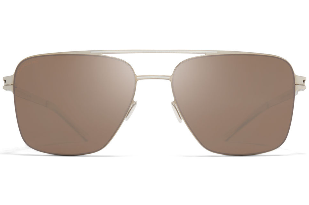 Occhiali da sole MYKITA BERNIE Silver White